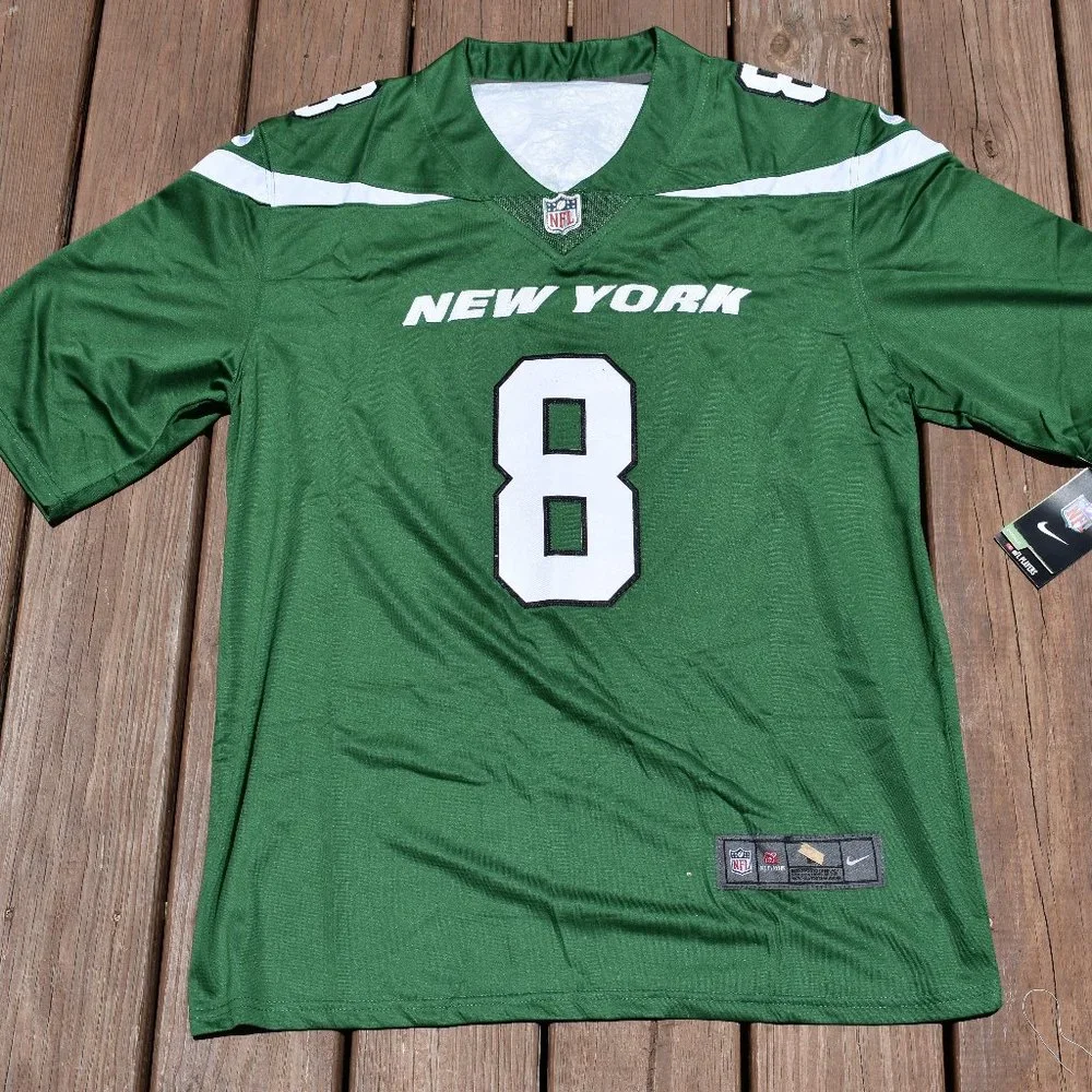 New!! Aaron Rodgers New York Jets Green Football Jersey Adult Men's XXL